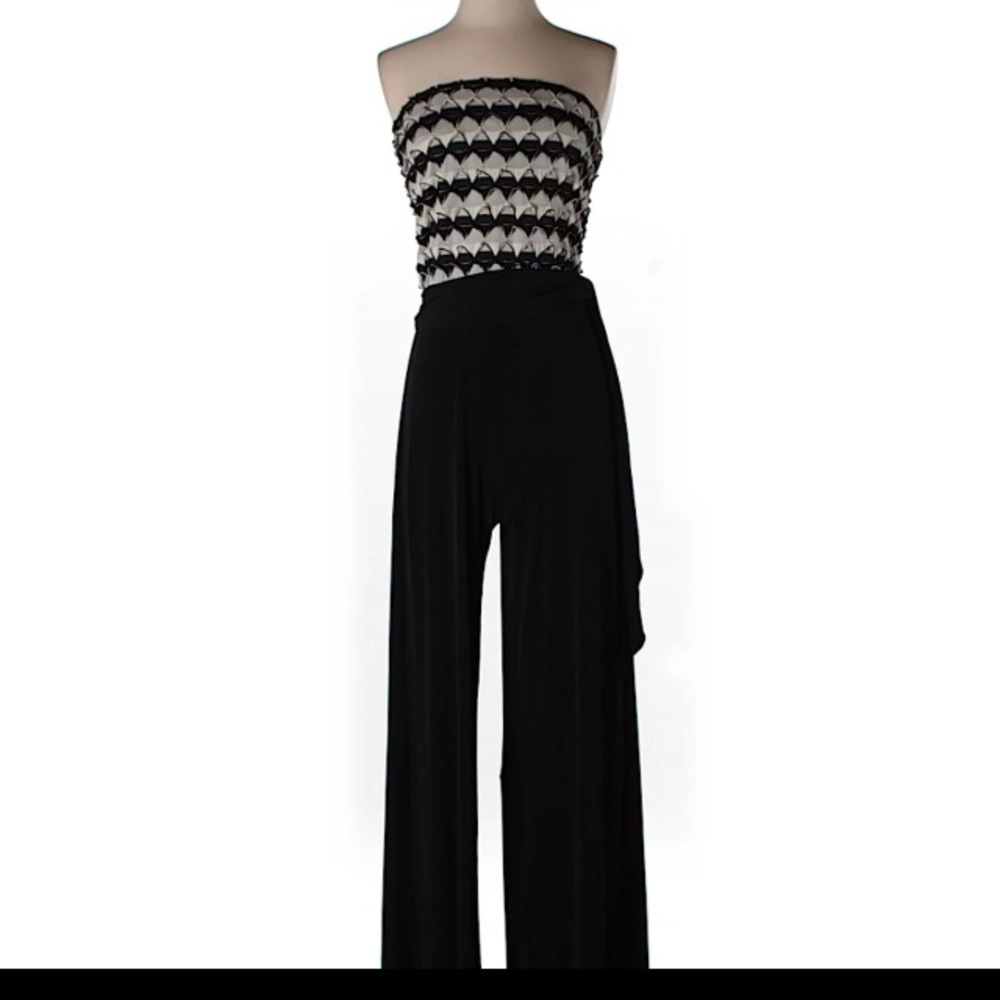 NEW Connected Apparel Strapless Jumpsuit